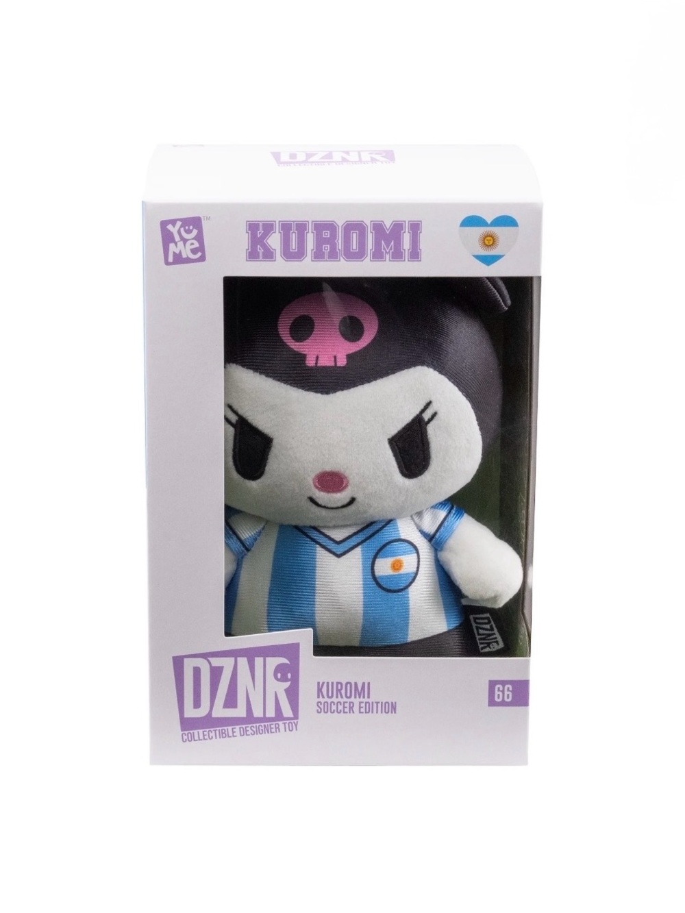 YuMe Hello Kitty and Friends DZNR Soccer Edition Kuromi Argentina